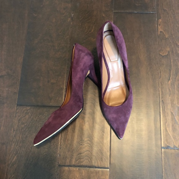 Givenchy burgundy suede pumps size 38 - Picture 5 of 8